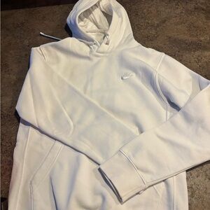 Nike Men's Classic White Hoodie
